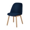 aurora dining chair side chair version dark blue