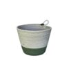 planter basket fruit pastille, cor olive