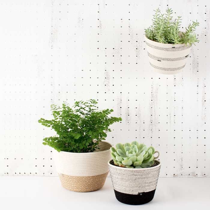 mia mélange | vaso jute jungle, jute block