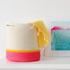 mia mélange | cesto alsas spring & summer ocean blue & neon orange