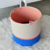 mia mélange | cesto alsas spring & summer ocean blue & neon orange