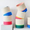 mia mélange | cesto alsas spring & summer ocean blue & neon orange