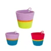 mia mélange | vasor tropical pistachio, mustard stripe & berry purple