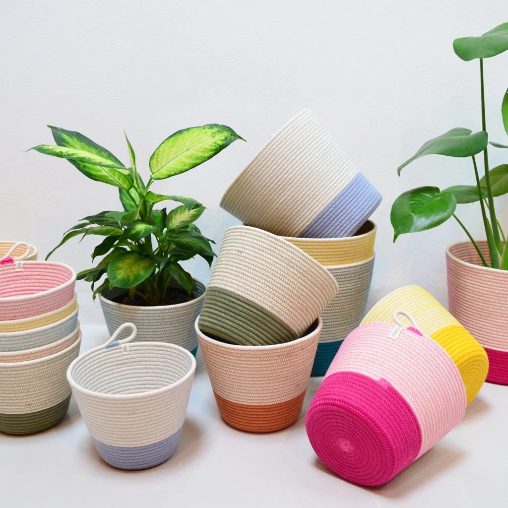 mia mélange | vaso, fuchsia
