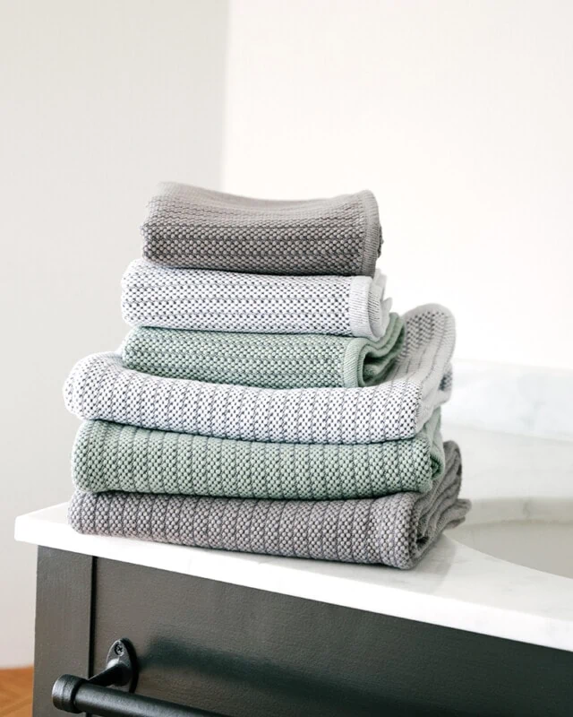 cotton rib bath mat